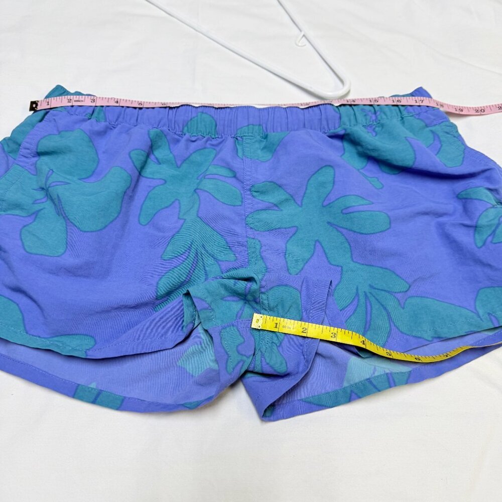Patagonia Women’s Baggies Shorts XL Kalani Big Float Blue EUC - Picture 8 of 10